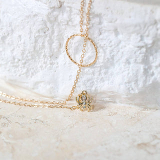 Gossamer Guardian Spider Lariat: Halloween Jewelry