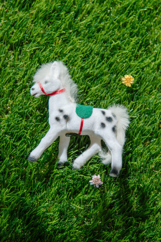 Flocked Horse