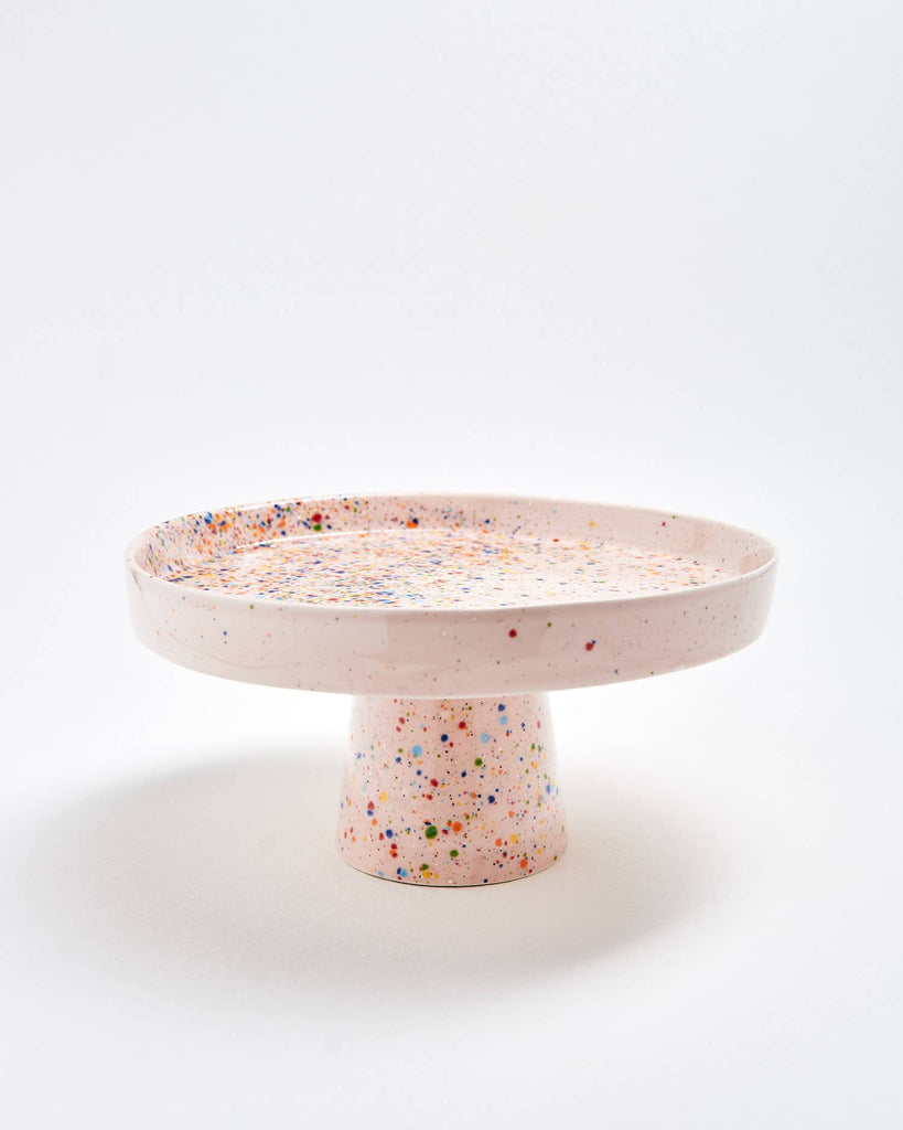 New Party Cake Stand 28cm Pink