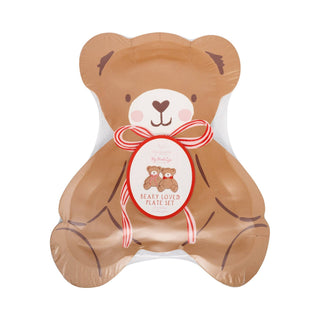 Teddy Bear Shaped Plate Set