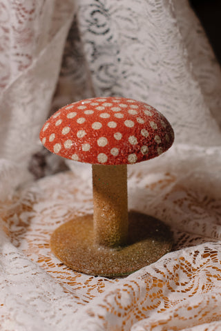 Papier-Mâché Mushroom