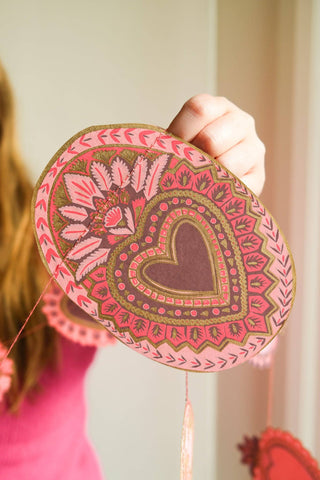 Saint Valentine Sewn Garland