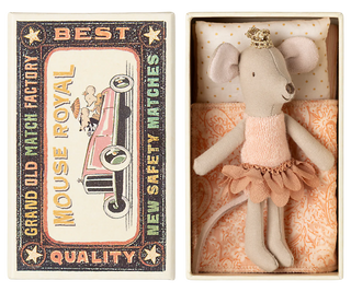 Little Sister Princess mouse in matchbox