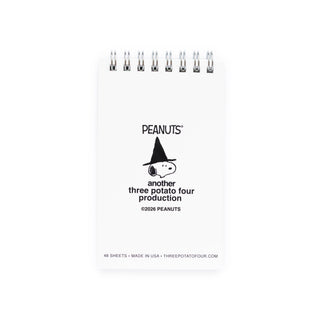 3P4 x Peanuts® Halloween - Snoopy Witch Memo Pad