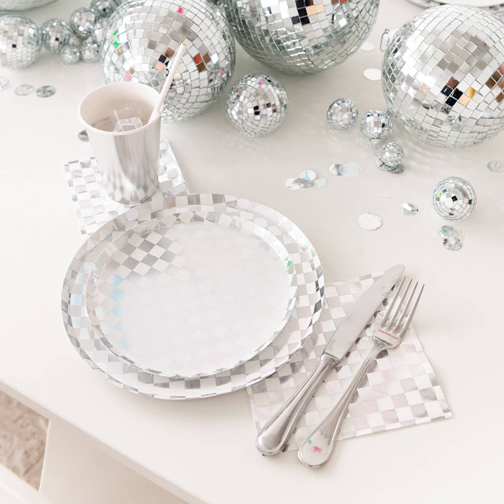 Check It! Dazzling Diamond Plates - 2 Size Options - 8 Pk.: Dessert