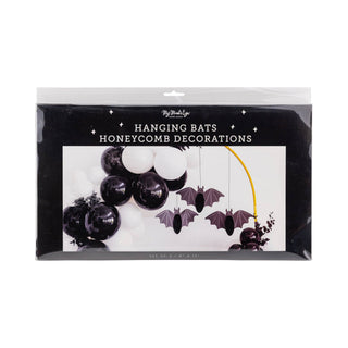 Bats Honeycomb Banner
