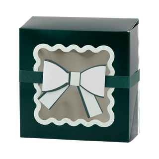 Green Bow Cookie Boxes