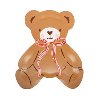 Teddy Bear Shaped Plate Set