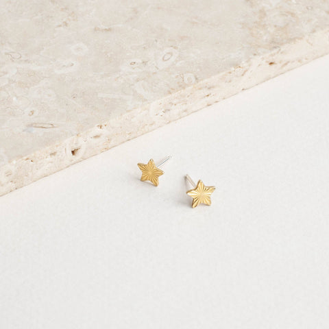 Tiny Starburst Star Studs