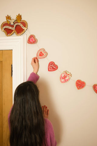 Valentine's Sewn Garland