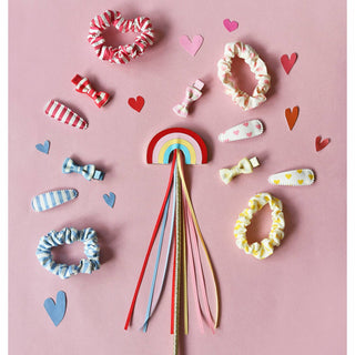 Vintage Seaside Mini Bow Clips