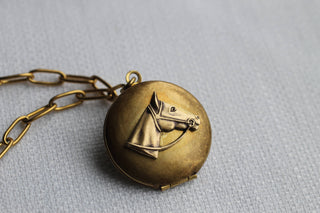 Horse Head Locket