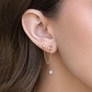 Star Crossed Lover Double Earring