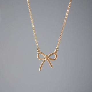 Bow Necklace