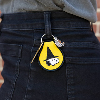 3P4 x Peanuts® Halloween - Snoopy Witch Patch Keychain