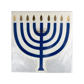 Menorah Luncheon Napkins - Hanukkah