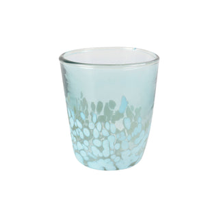 Robin's Egg Speckle Glass