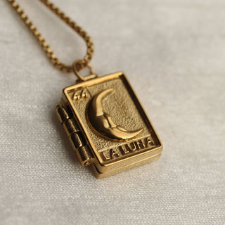 Tarot Card Locket Necklace