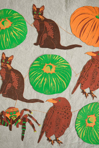 PUMPKIN SEWN GARLAND