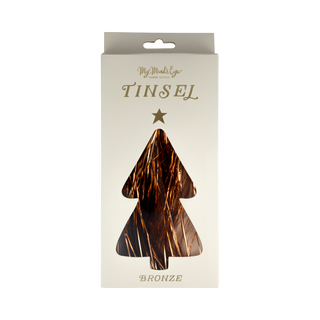 Bronze Tree Tinsel