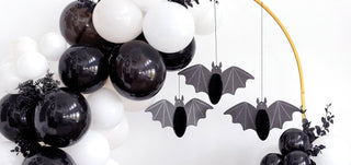 Bats Honeycomb Banner