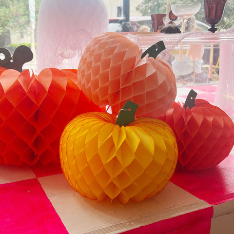 Pumpkin Honeycomb - multiple colors