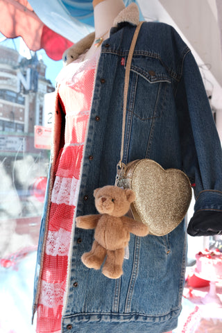 Soft Teddy Bear Bag Charm