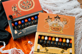 Candy Corn Vintage Style Halloween C7 LED 10-Light Sets