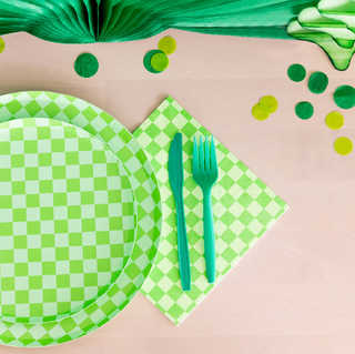 Check It! Lime Dessert Plates - 8 Pk.