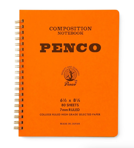 Classic Coil Notebook - Orange