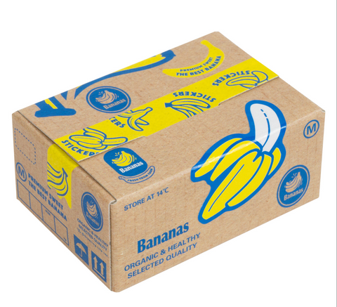 Miniature Banana Sticker Box