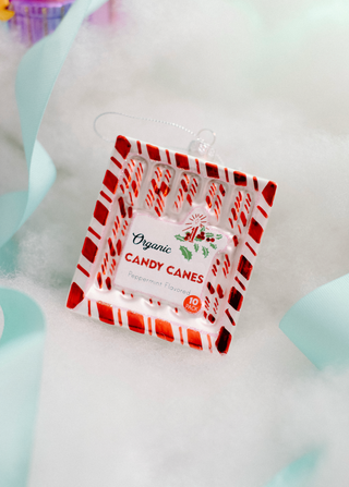 Candy Cane Box Ornament