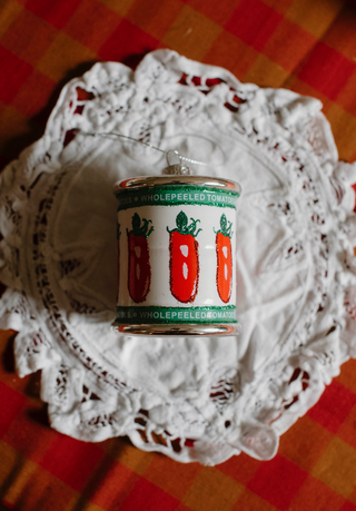 San Marzano Canned Tomato Ornament