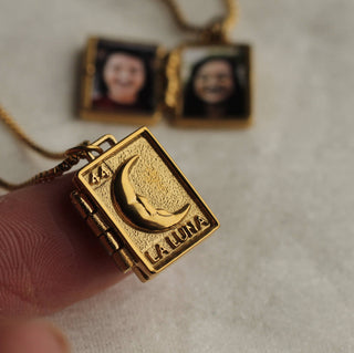 Tarot Card Locket Necklace