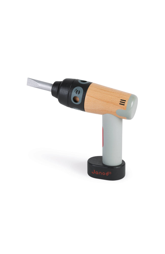 Kids' Magnetic Wood Drill Toy