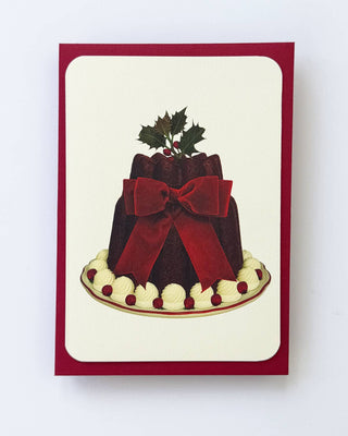 Christmas Plum Puddings Mixed Set Greeting Cards