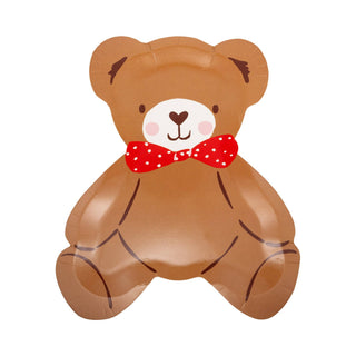Teddy Bear Shaped Plate Set