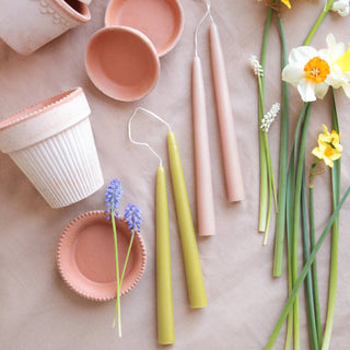 9" Dipped Taper Candles