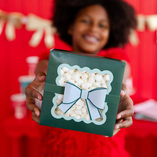 Green Bow Cookie Boxes