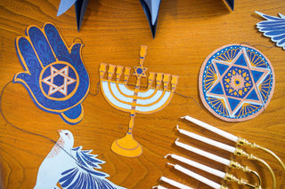 Hanukkah Sewn Garland