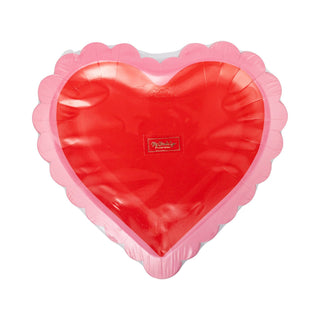 Scalloped Heart Shaped Plate