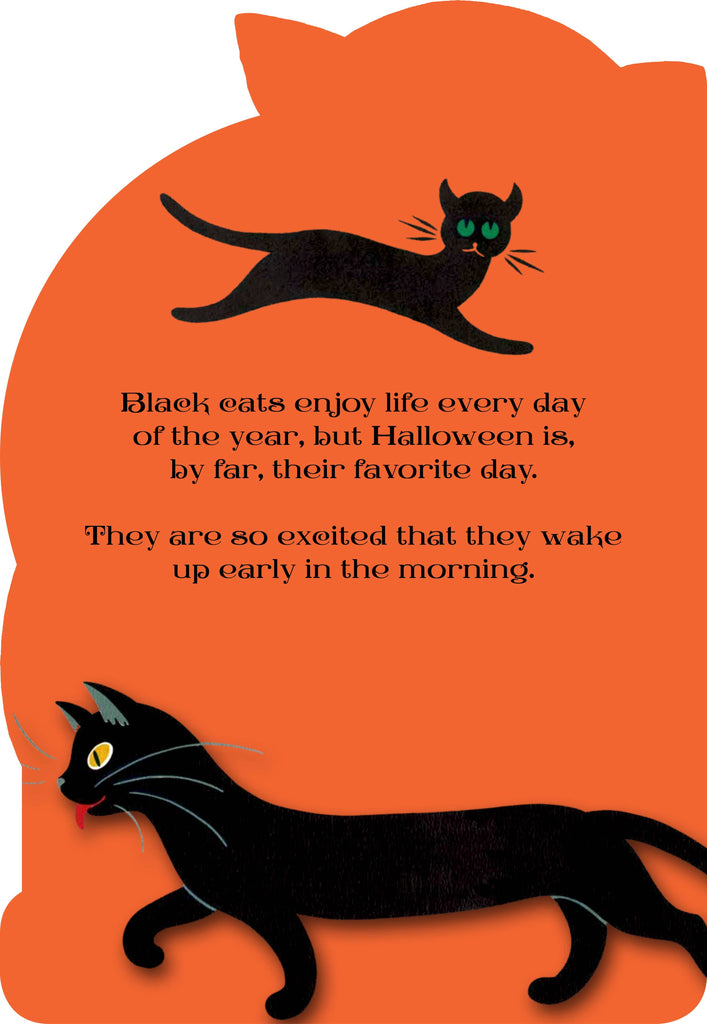 Black Cats At Halloween- Children's Picture Book