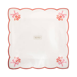 Vintage Handkerchief Plate