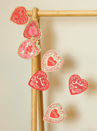 Valentine's Sewn Garland