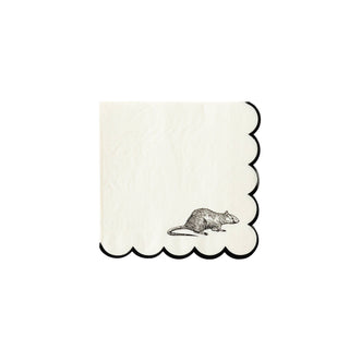 Salem Apothecary Rat Cocktail Napkins