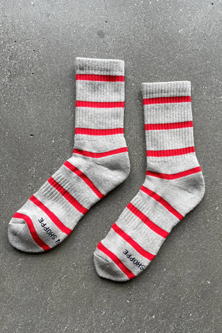 Striped Boyfriend Socks