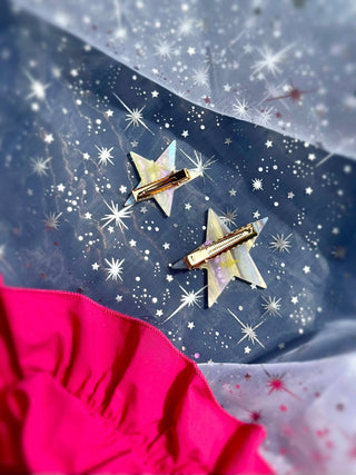 Holiday Star Hair Clip Set