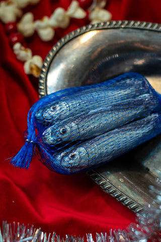 Six Sardines In A Net