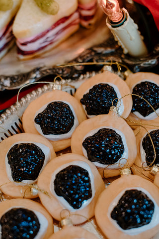 Caviar Blini Ornament