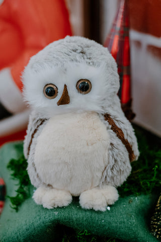 Medium Snuggly Stuffed Owl